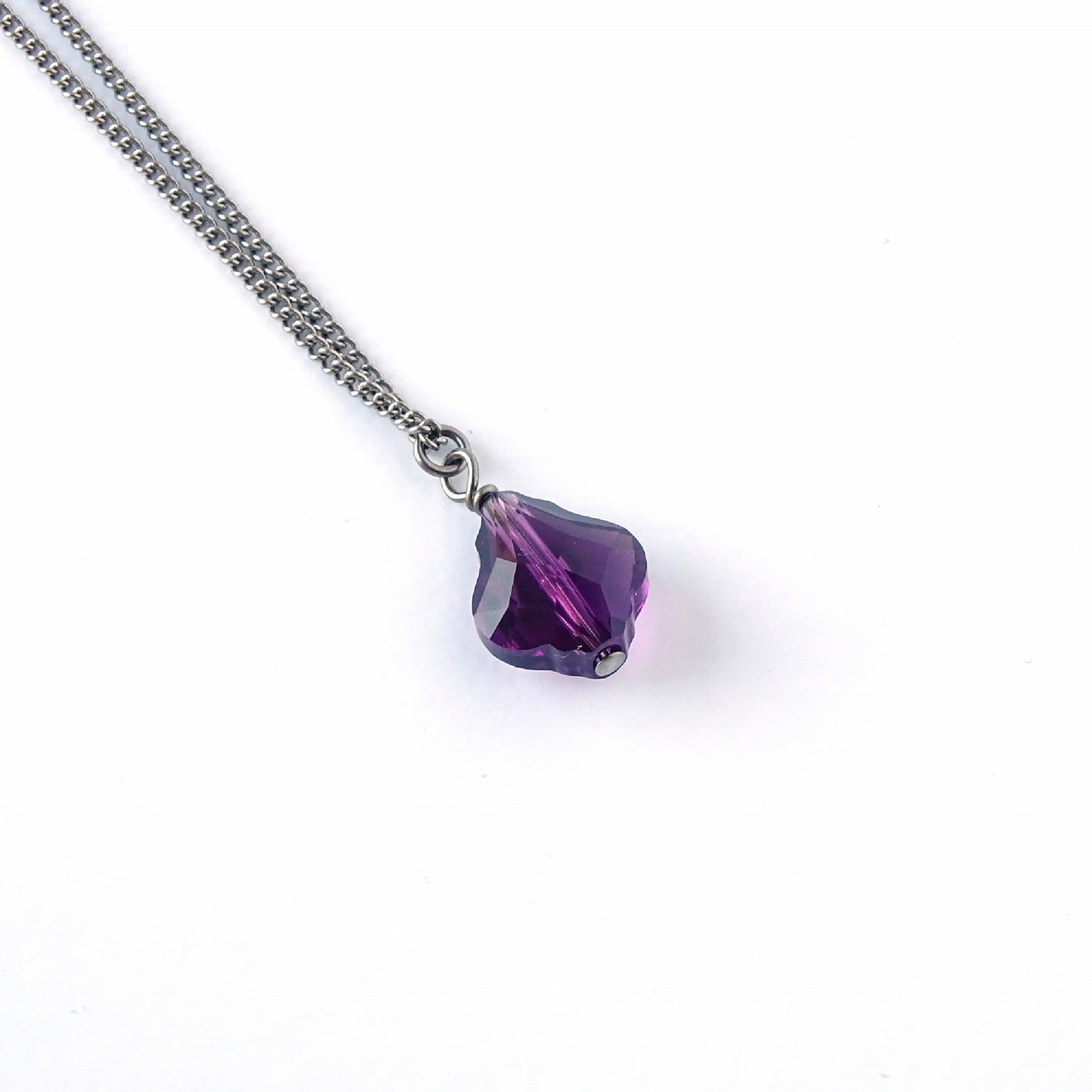 Amethyst Hypoallergenic Necklace