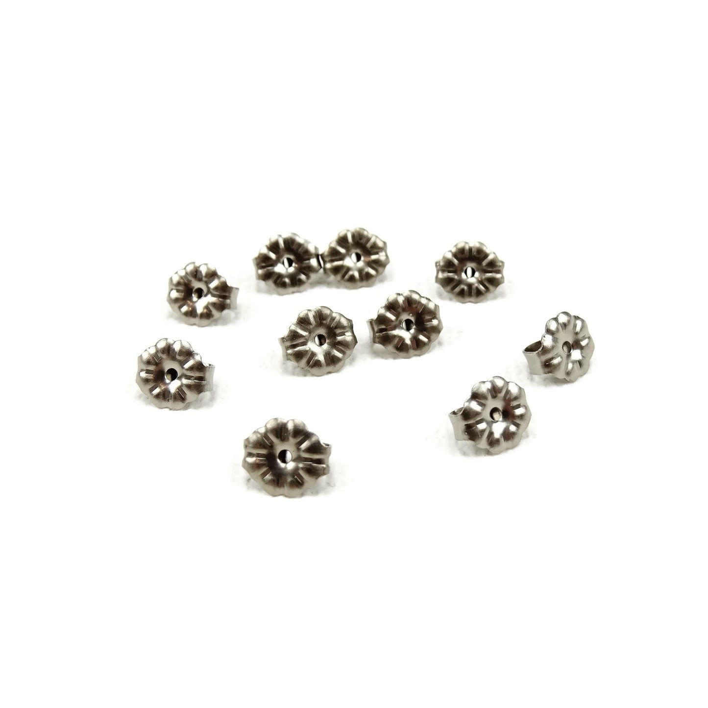 nickel free pure titanium ear nuts