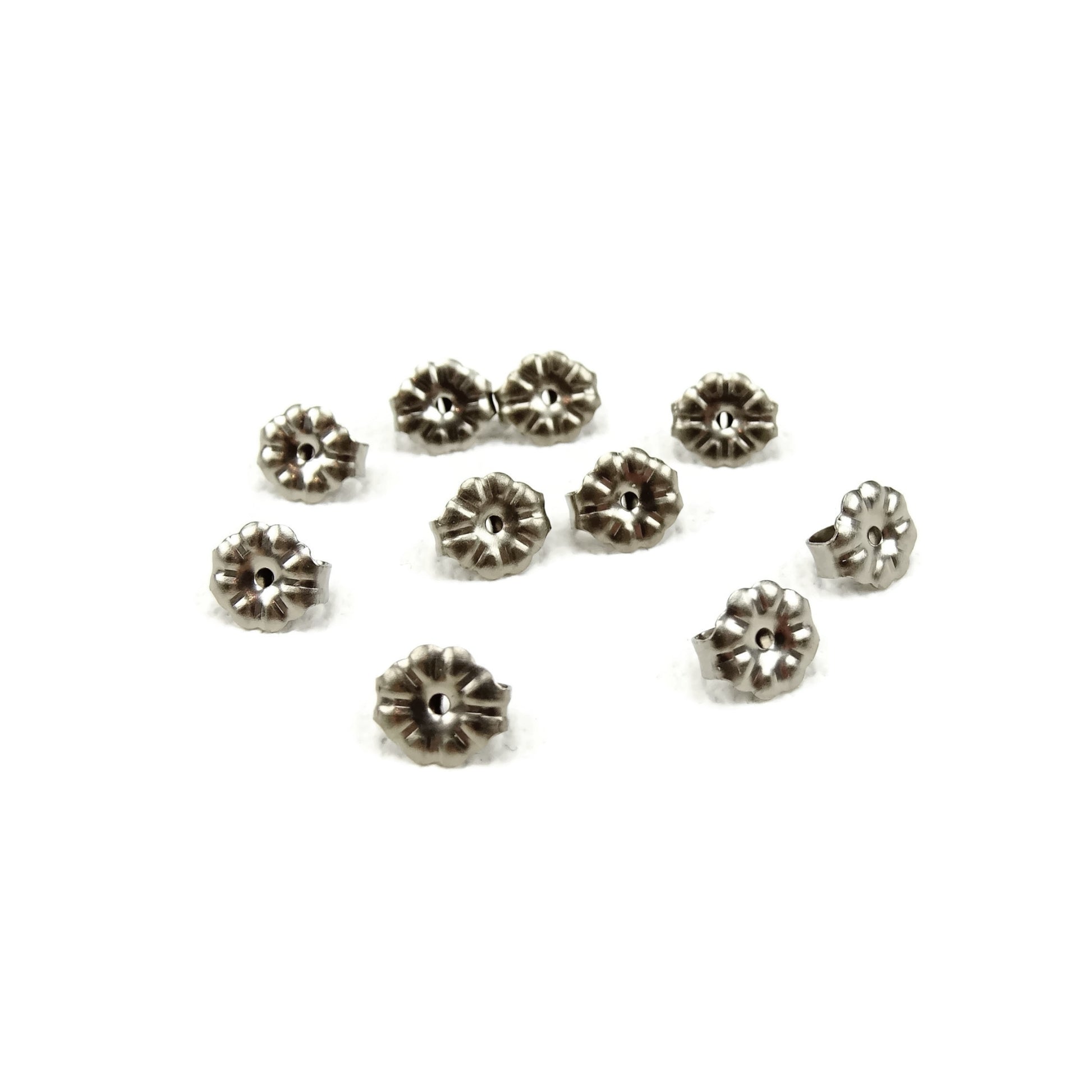 nickel free pure titanium ear nuts