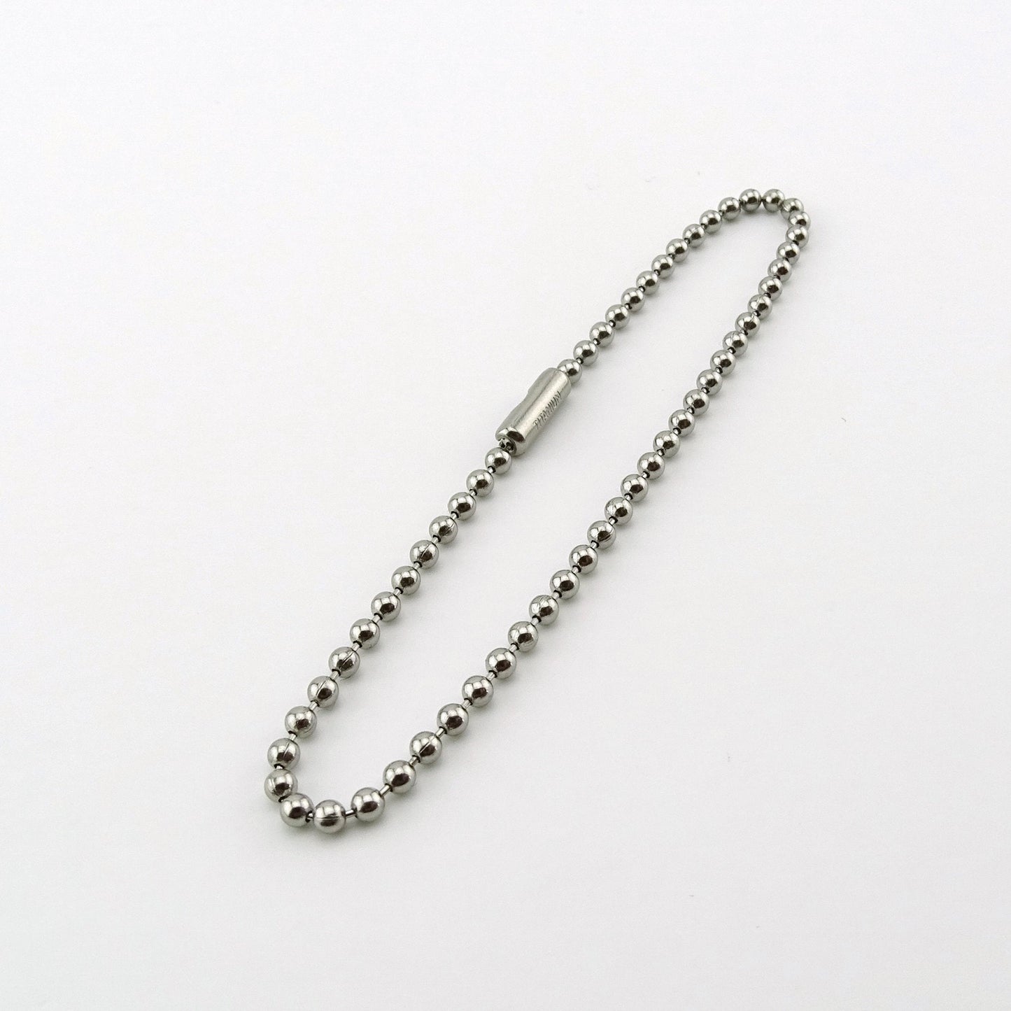 Mens Titanium Bracelet, 2.3mm Ball Chain Bracelet for His Sensitive Skin, Pure Implant Grade 1 Titanium, Hypoallergenic Nickel Free Jewelry
