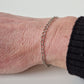 Fine Curb Chain Titanium Bracelet