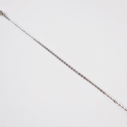 Flat Link Cable Titanium Anklet, Feminine Pure Titanium Chain Ankle Bracelet for Sensitive Skin, Delicate 1.8mm Hypoallergenic Nickel Free