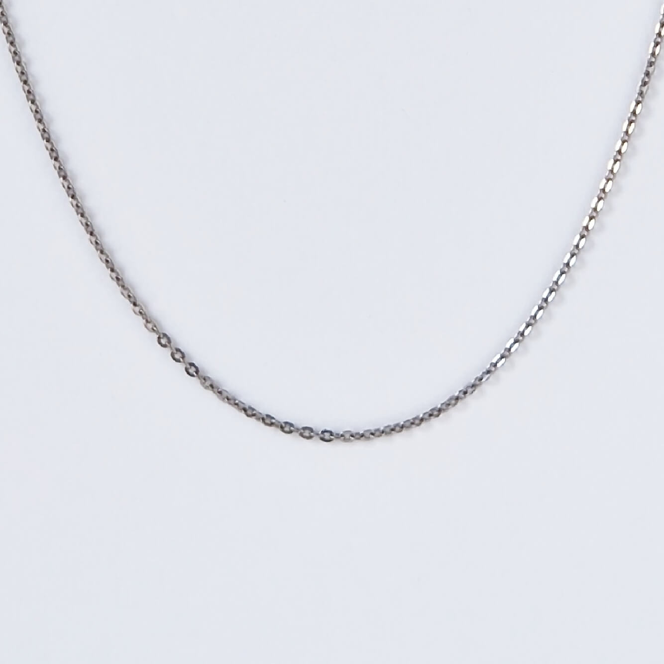 Titanium Necklace Flat Link Cable