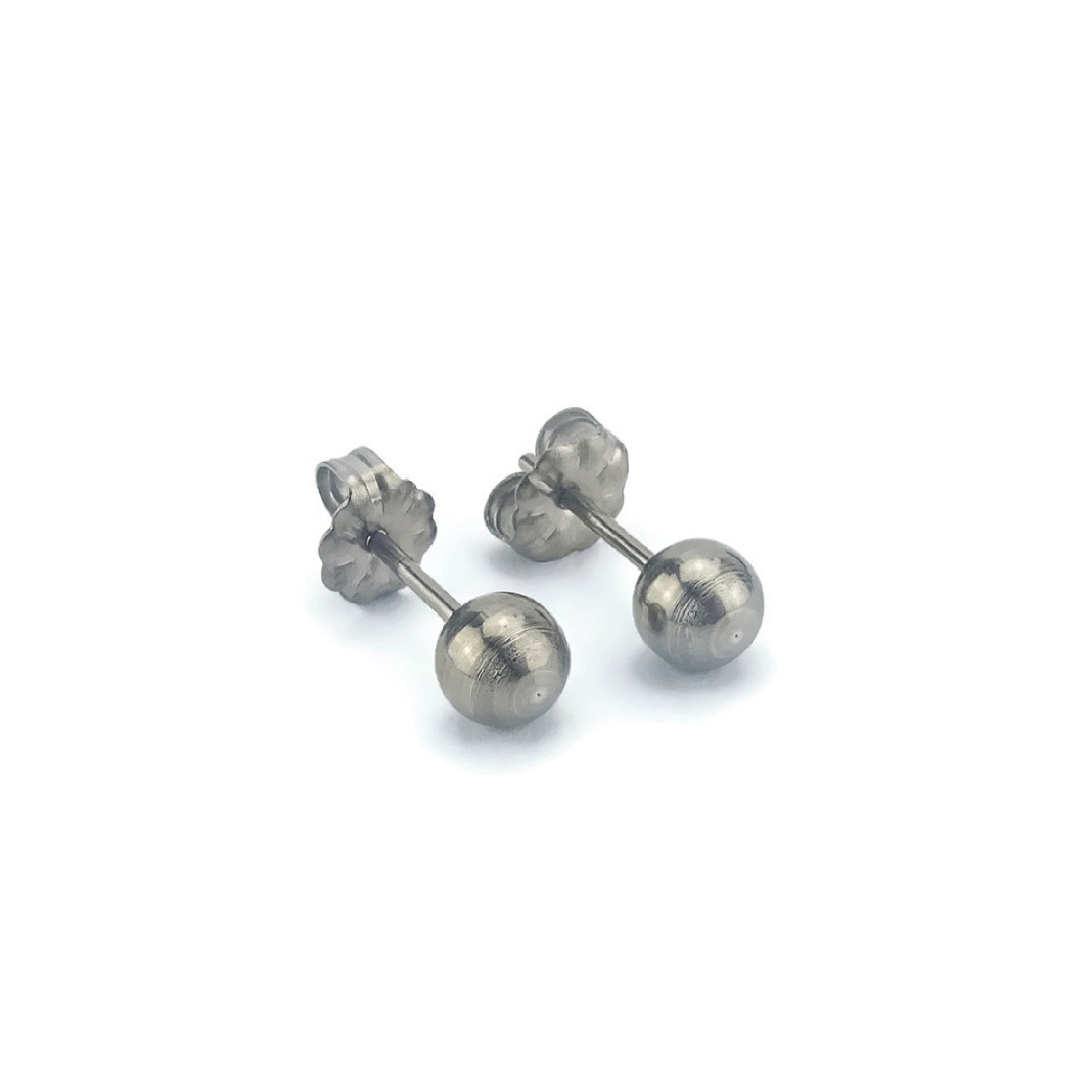 Silver Ball Studs 5mm Titanium Ball Studs