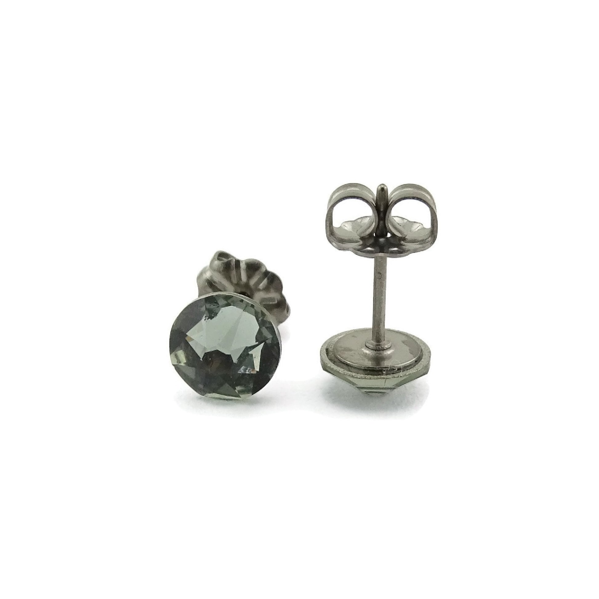 Black Diamond Titanium Studs