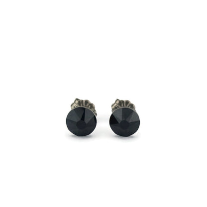 Black Titanium Studs