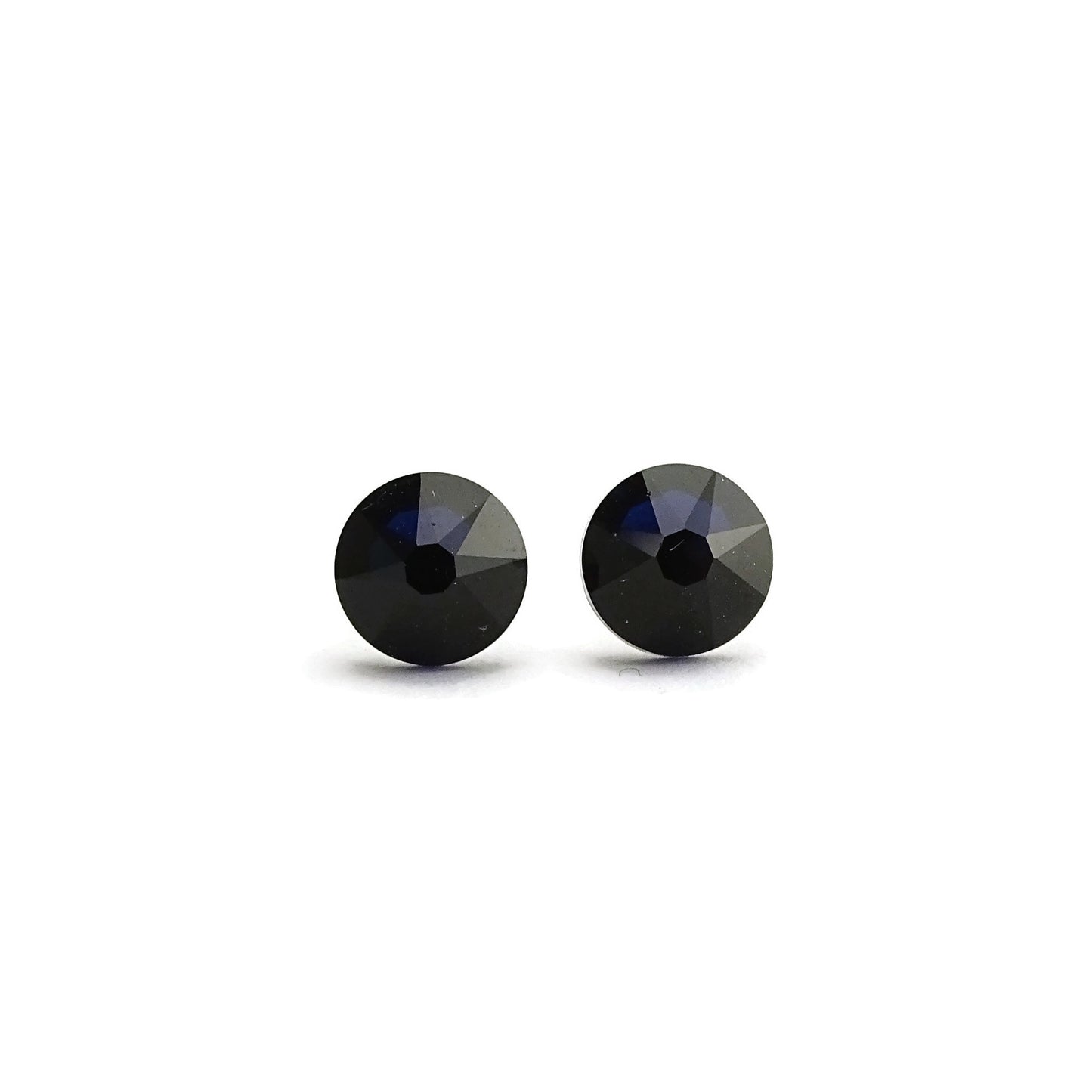 Dark Indigo Hypoallergenic Studs