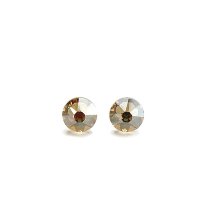 Golden Shadow Nickel Free Stud Earrings