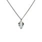 Silver Night Cross Titanium Necklace