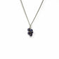 Black Pearl Cluster Titanium Necklace, Hypoallergenic Nickel Free Niobium for Sensitive Skin, Deep Blue Purple Freshwater Pearls Jewelry