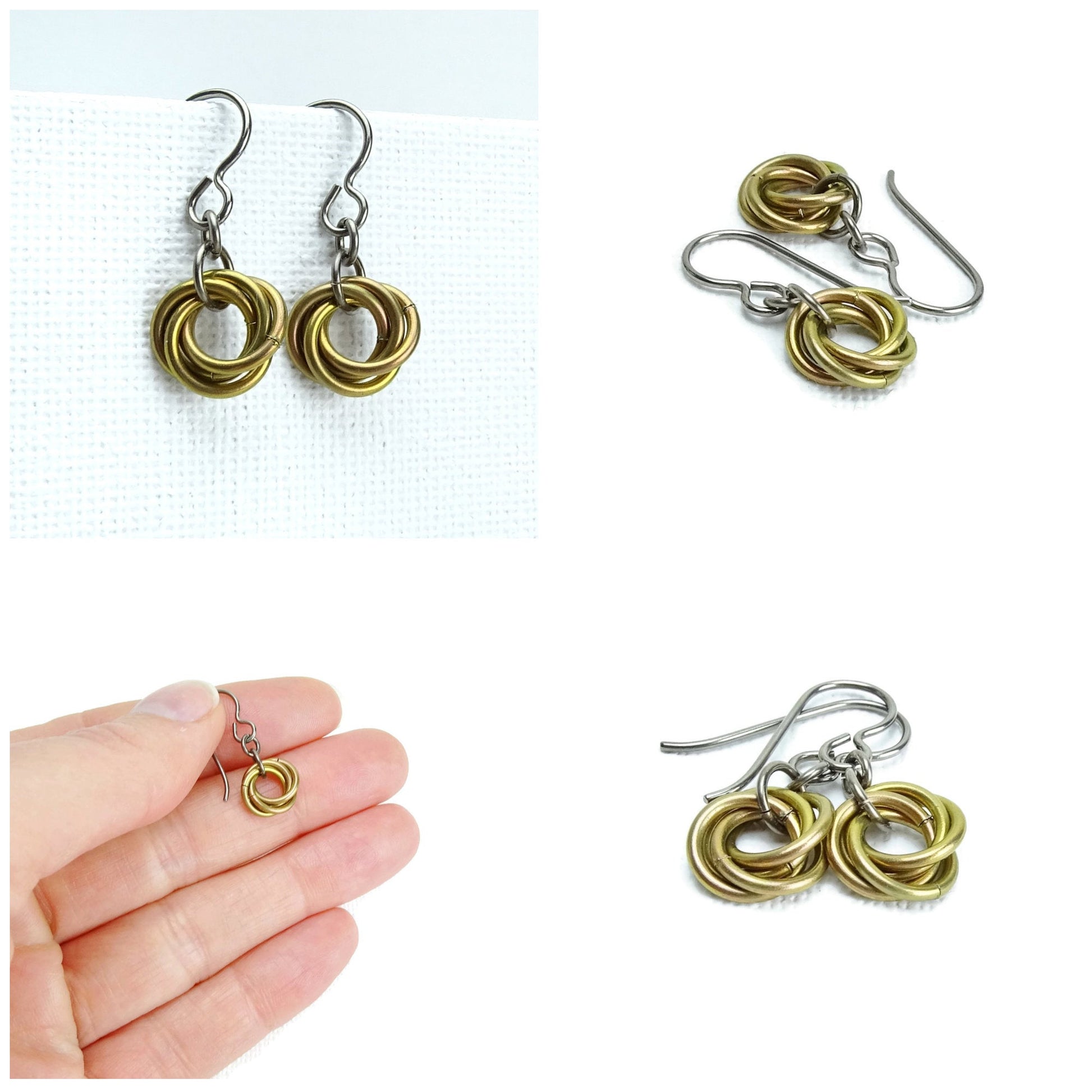 Ear Piercing Hypoallergenic And Nickel Free Earrings Titanium