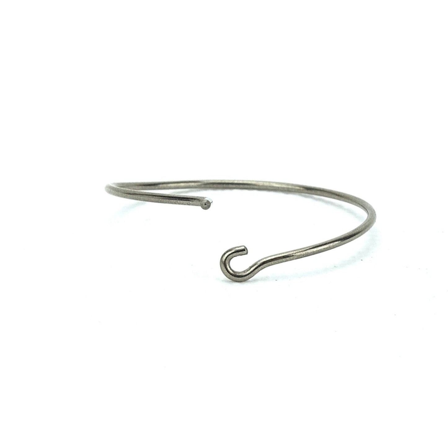 Niobium Hoop Earrings Medium, Nickel Free Hypoallergenic Hoops for Sensitive Ears, Niobium Jewelry