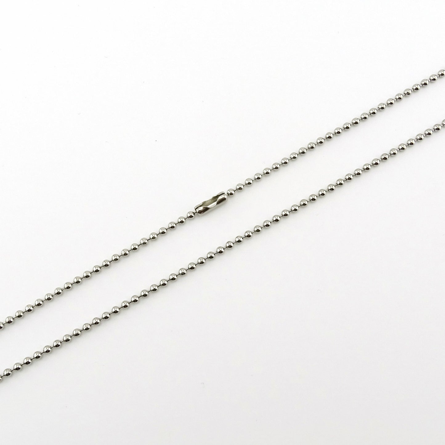 Titanium Ball Chain Necklace for Sensitive Skin