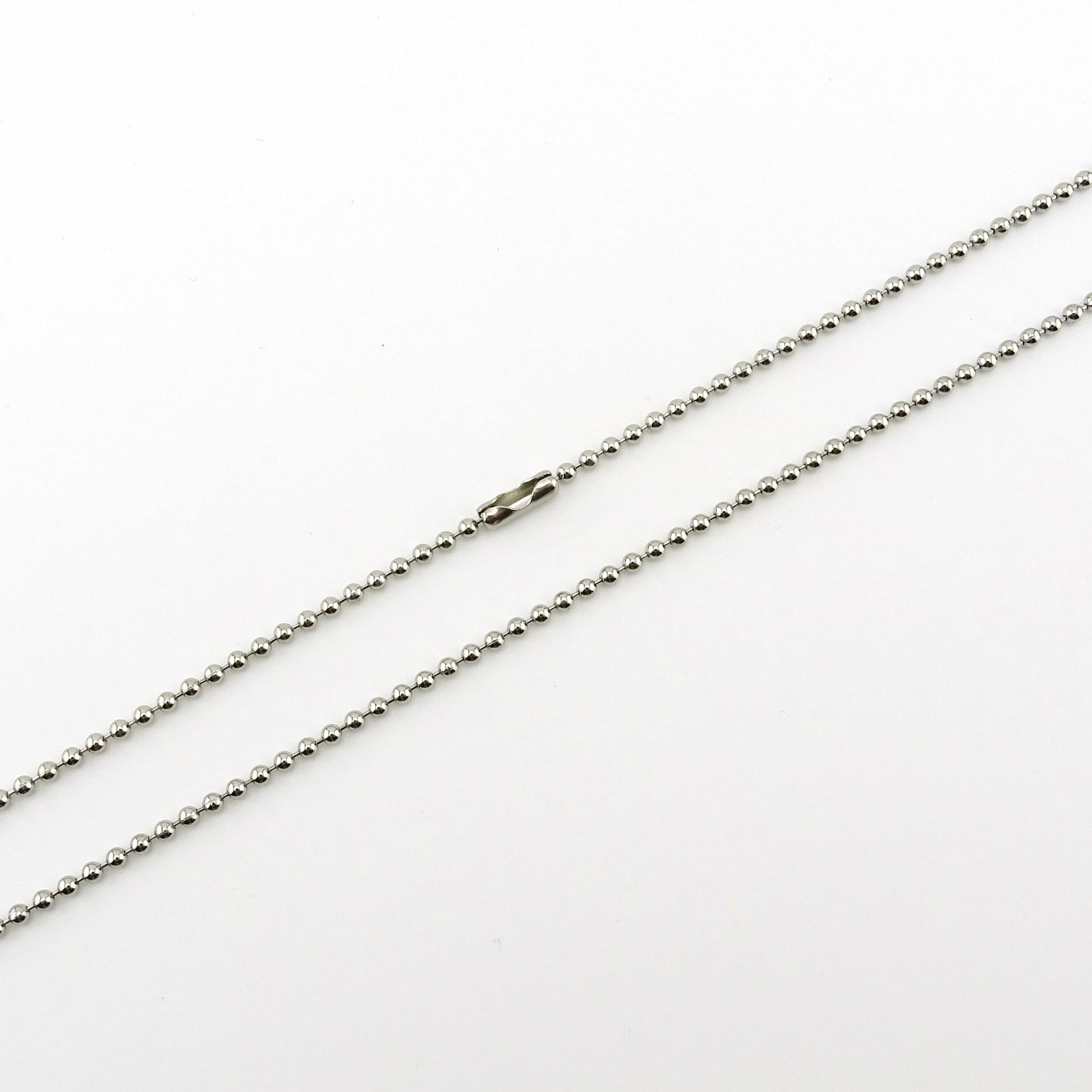 Titanium Ball Chain Necklace for Sensitive Skin