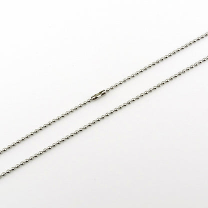 Titanium Ball Chain Necklace for Sensitive Skin