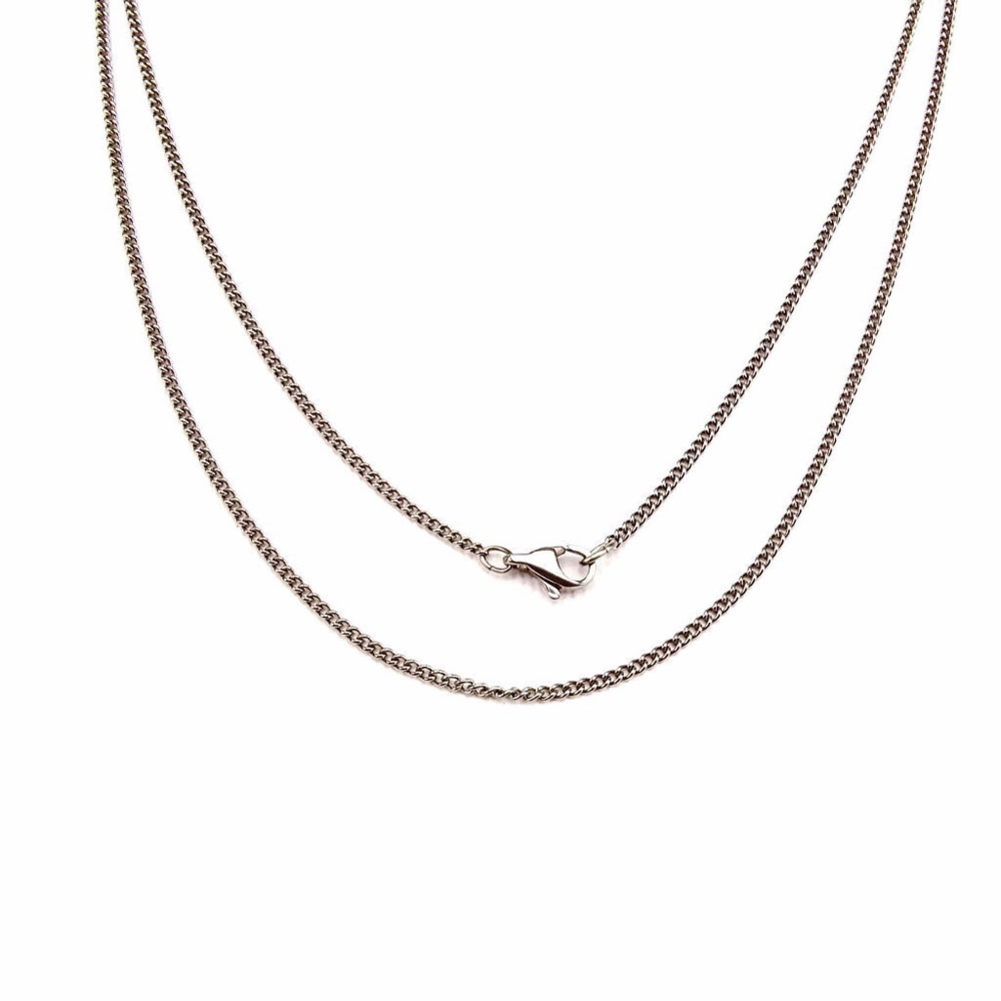 Mens Titanium Ball Chain Necklace | Nonita Jewelry ~26 / ~66 cm