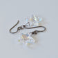 Aurora Borealis Crystal Starfish Titanium Earrings