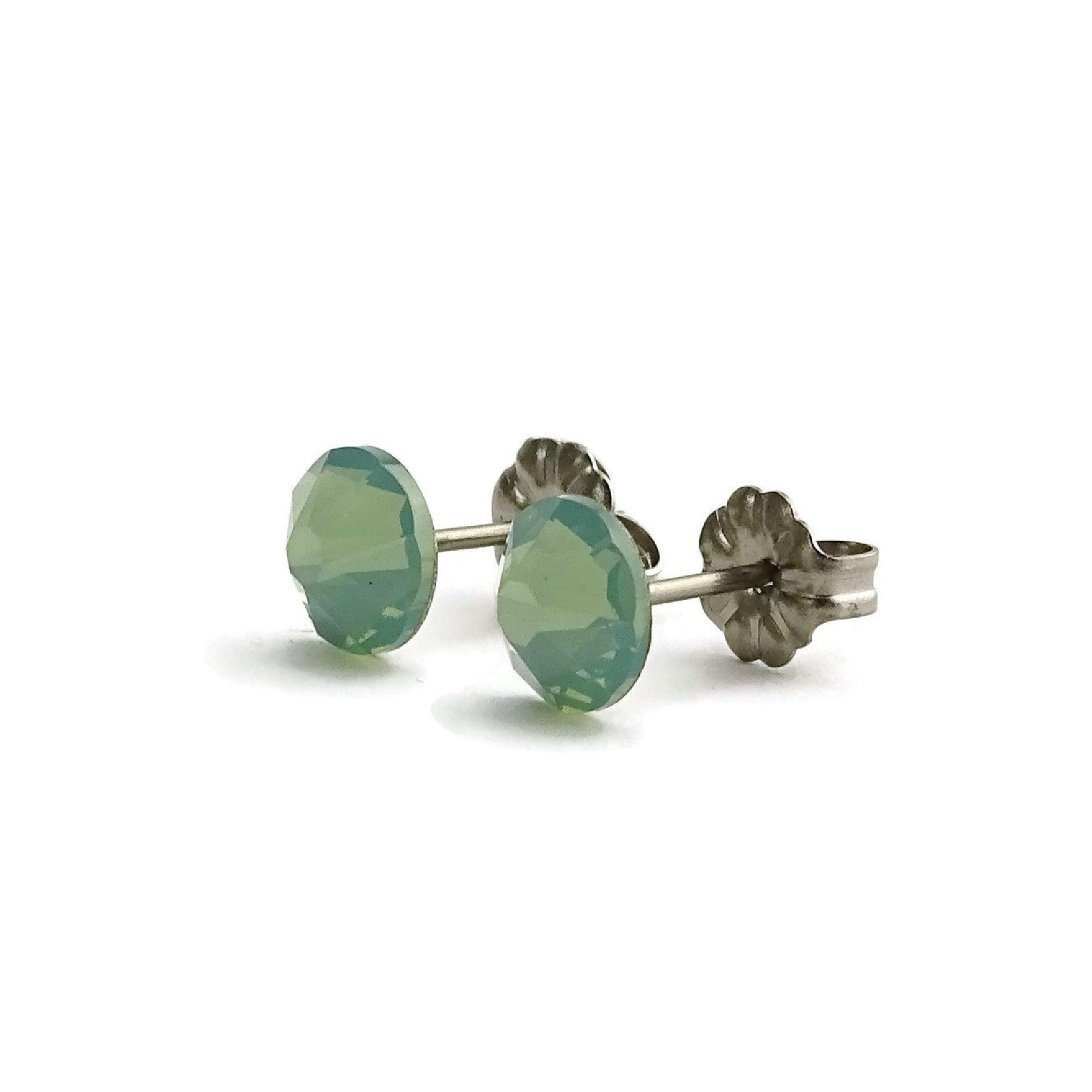 Pacific Opal Nickel Free Stud Earrings