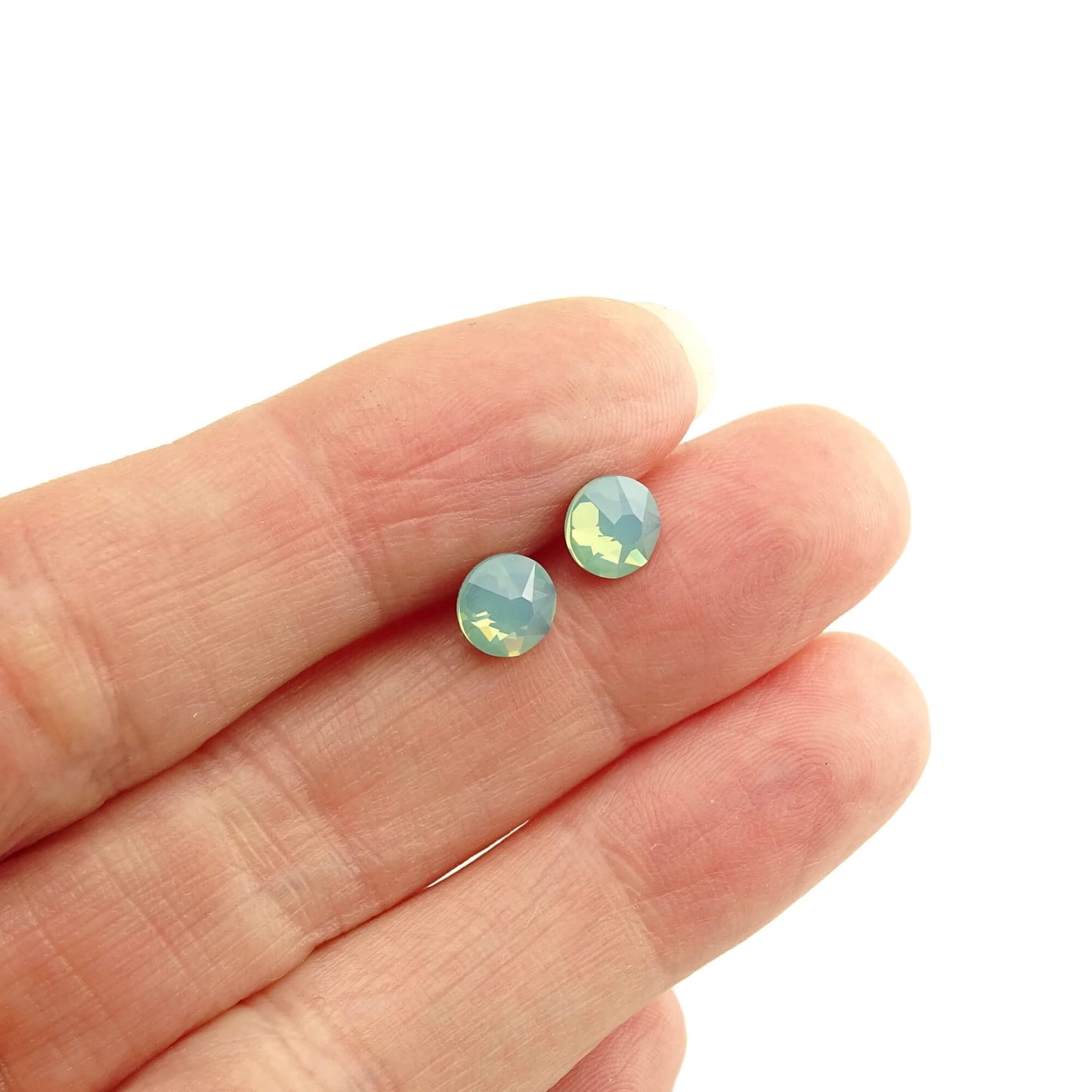 Pacific Opal Hypoallergenic Stud Earrings