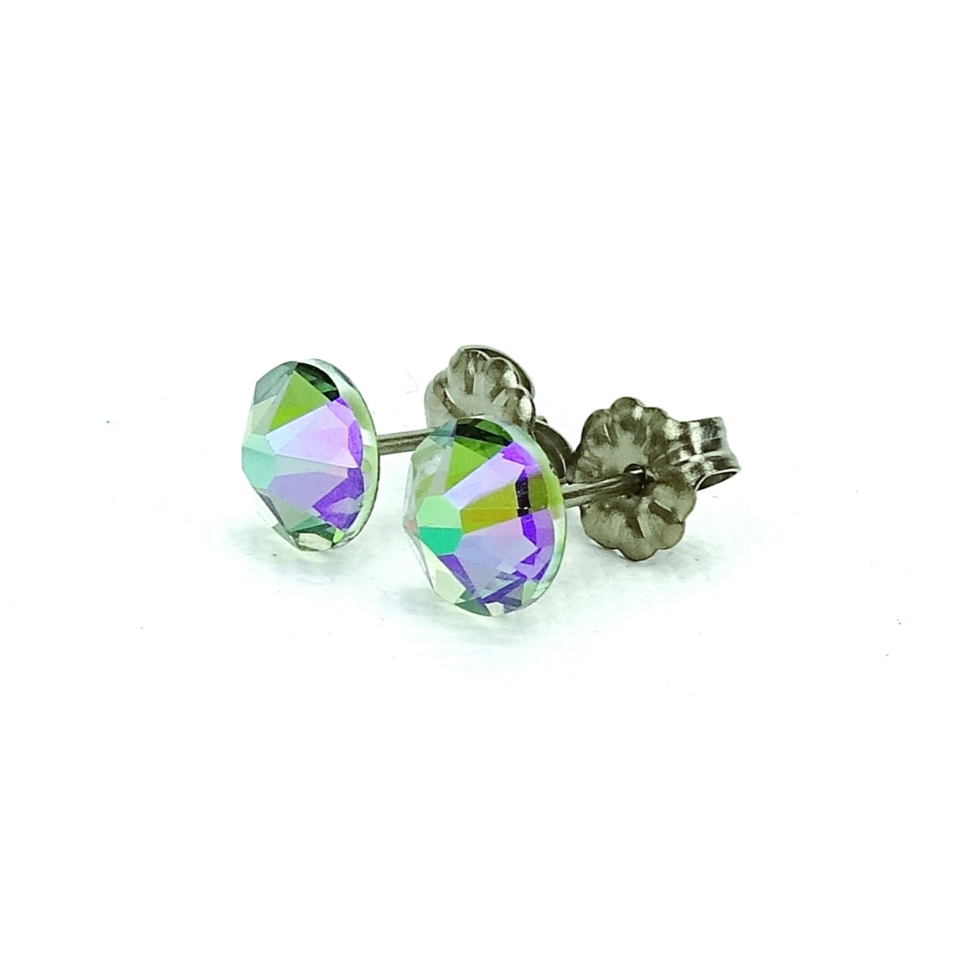 Paradise Shine Titanium Post Earrings