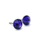 Purple Velvet Sensitive Earrings Studs