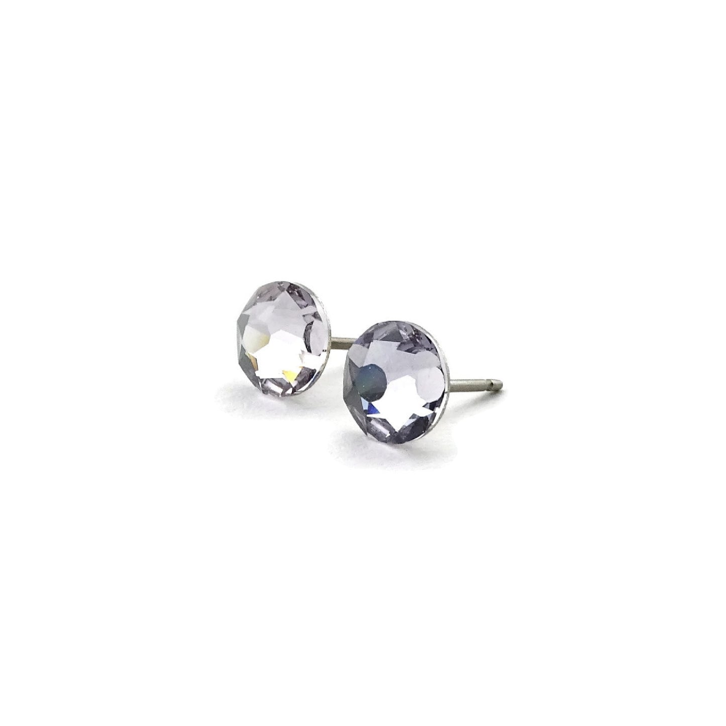 Smoky Mauve Nickel Free Studs