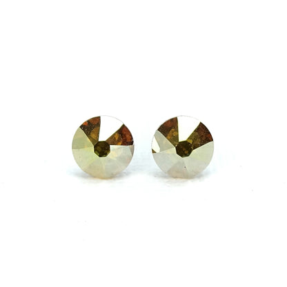 Sun Yellow Titanium Studs