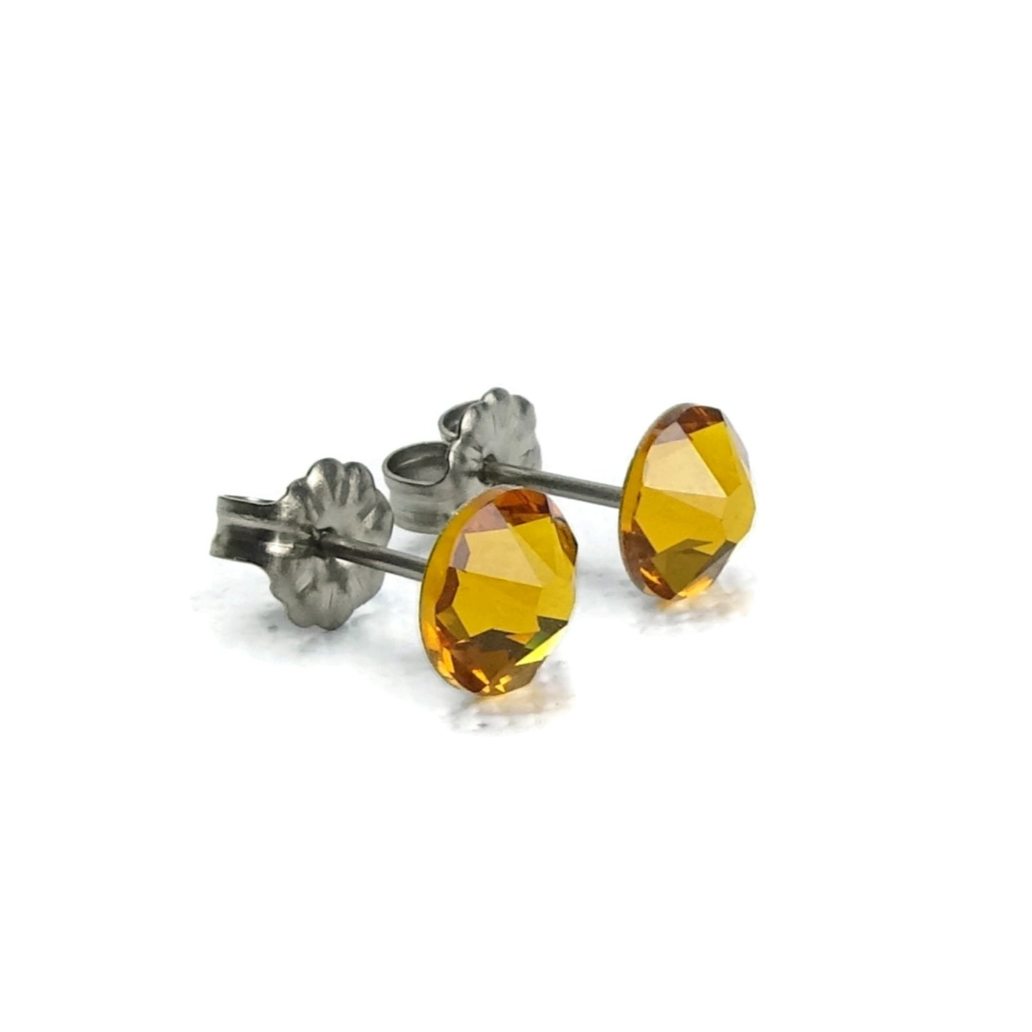 Topaz Titanium Studs